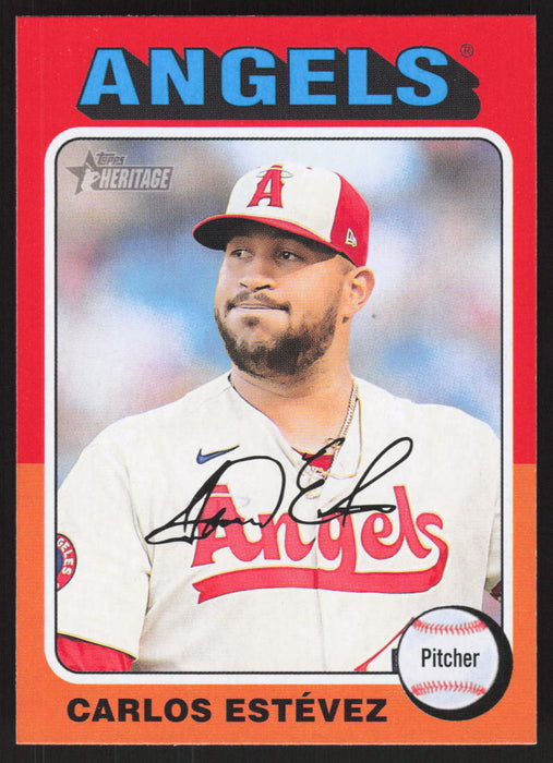 2024 Topps Heritage #498 Carlos Estévez