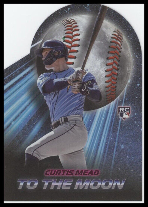 2024 Topps Big League #TM-36 Curtis Mead To the Moon Die-Cuts