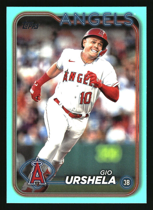 2024 Topps #698 Gio Urshela Aqua