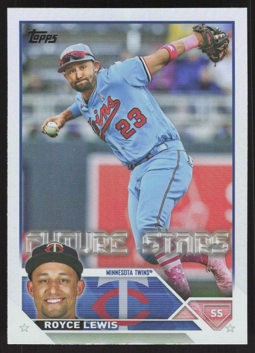 2023 Topps #451 Royce Lewis Rainbow Foil