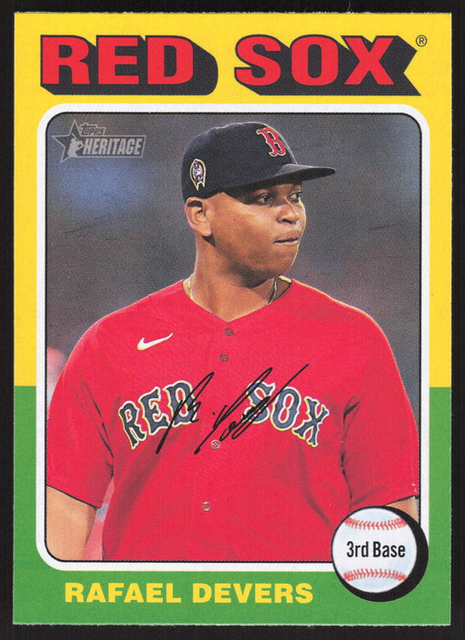 2024 Topps Heritage #239 Rafael Devers Base