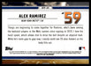 2023 Bowman #BTP-59 Alex Ramirez Bowman Scouts Top 100