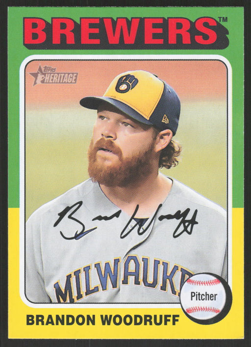 2024 Topps Heritage #444 Brandon Woodruff