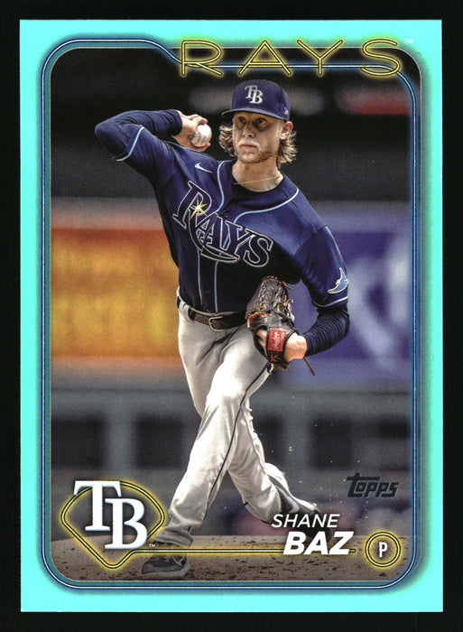 2024 Topps #435 Shane Baz Aqua