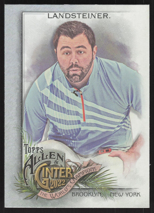 2022 Topps Allen & Ginter #280 John Landsteiner Silver Portrait