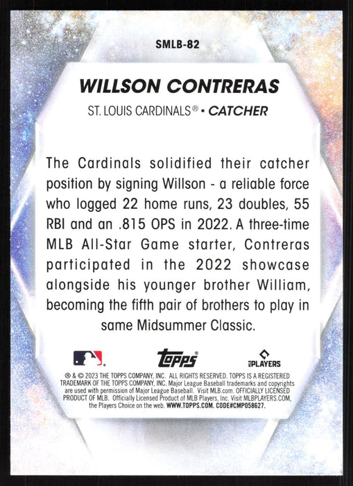 2023 Topps Update #SMLB-82 Willson Contreras Stars of MLB