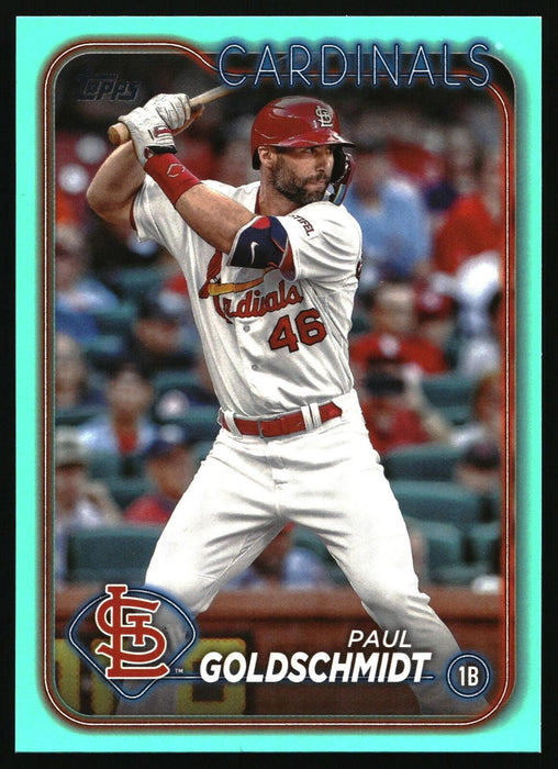 2024 Topps #46 Paul Goldschmidt Aqua