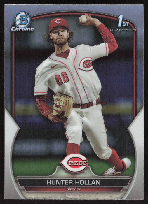 2023 Bowman Draft #BDC-59 Hunter Hollan Chrome Refractor