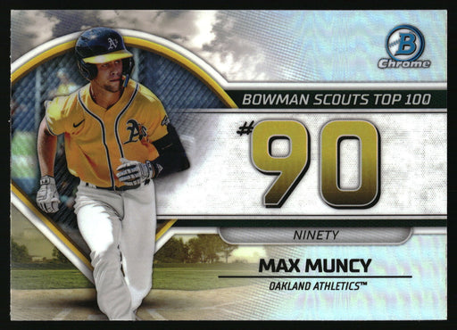 2023 Bowman #BTP-90 Max Muncy Bowman Scouts Top 100