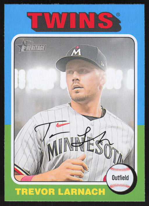 2024 Topps Heritage #455 Trevor Larnach