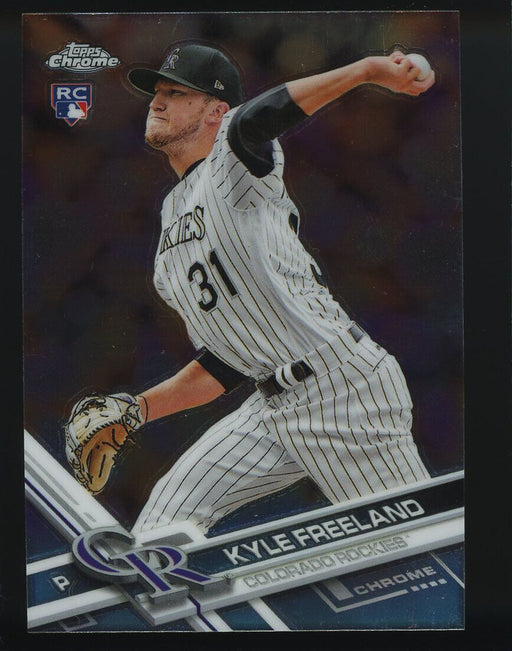 2017 Topps Chrome #59 Kyle Freeland