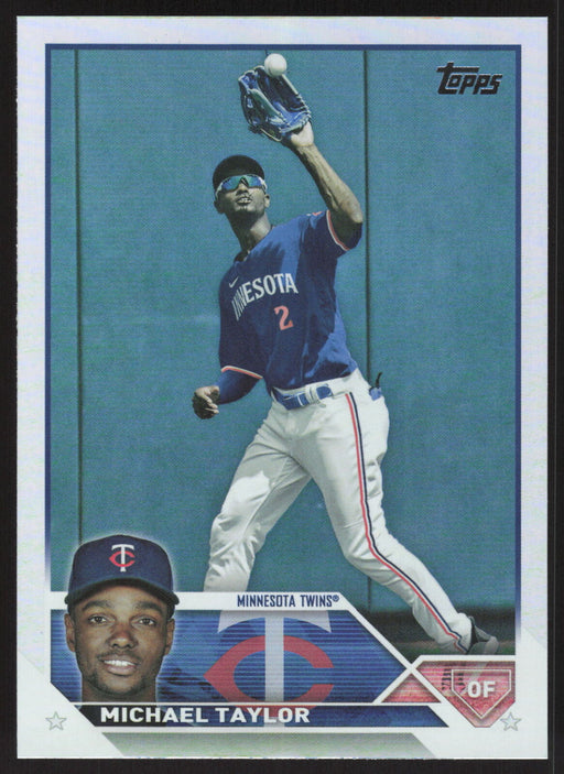 2023 Topps #374 Michael Taylor Rainbow Foil