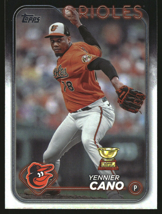 2024 Topps #158 Yennier Cano Gold #/2024