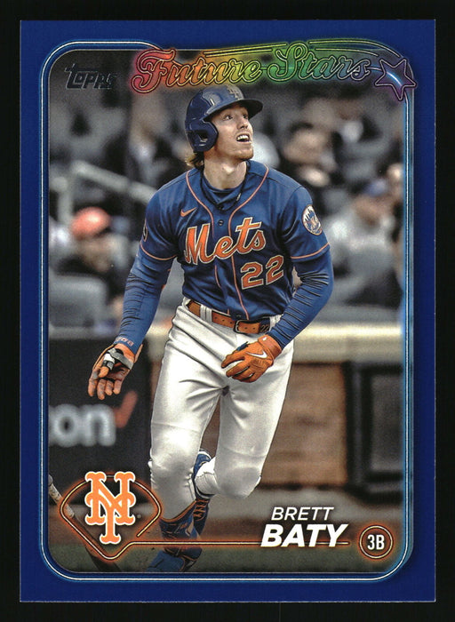 2024 Topps #690 Brett Baty Royal Blue