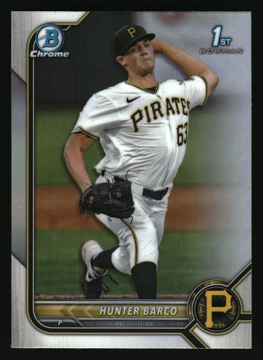 2022 Bowman Draft #BDC-103 Hunter Barco Chrome Refractor