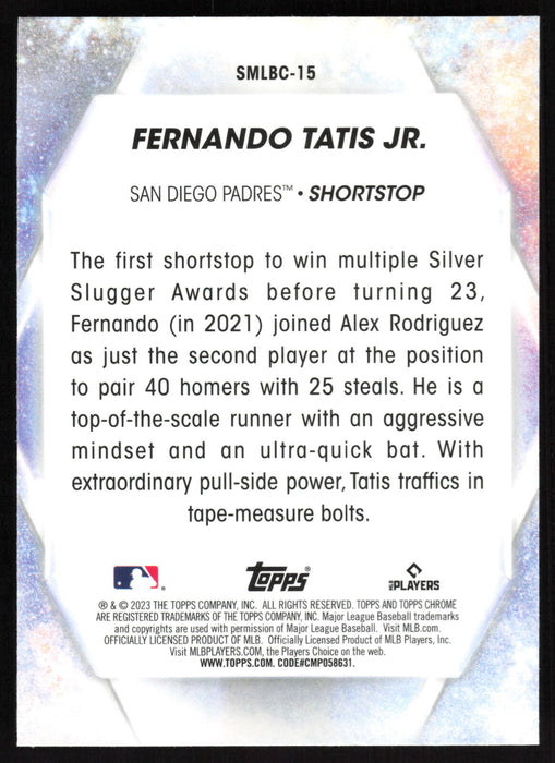 2023 Topps #SMLBC-15 Fernando Tatis Jr. Stars of MLB Chrome