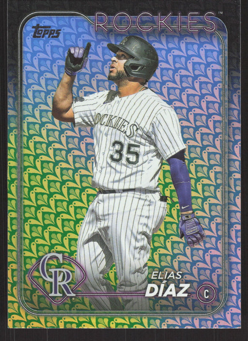 2024 Topps #161 Elias Díaz Holiday