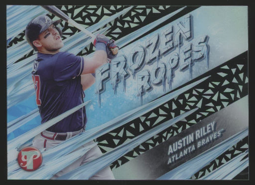 2024 Topps Pristine #FR-14 Austin Riley Frozen Ropes