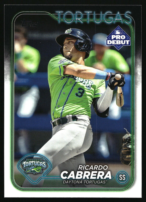 2024 Topps Pro Debut #PD-84 Ricardo Cabrera