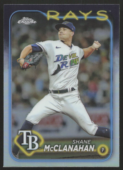 2024 Topps Chrome #135 Shane McClanahan Refractor