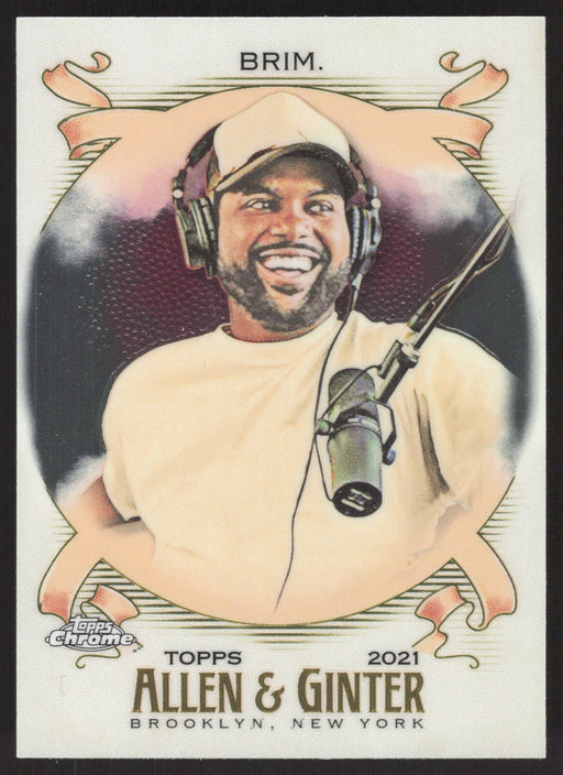 2021 Topps Allen & Ginter Chrome #267 Steelo Brim