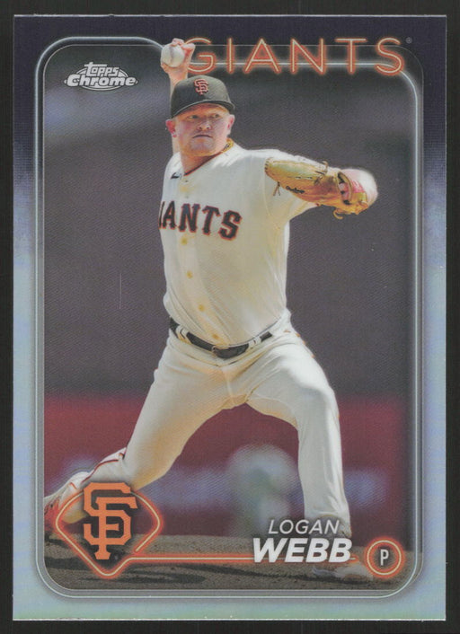 2024 Topps Chrome #168 Logan Webb Refractor