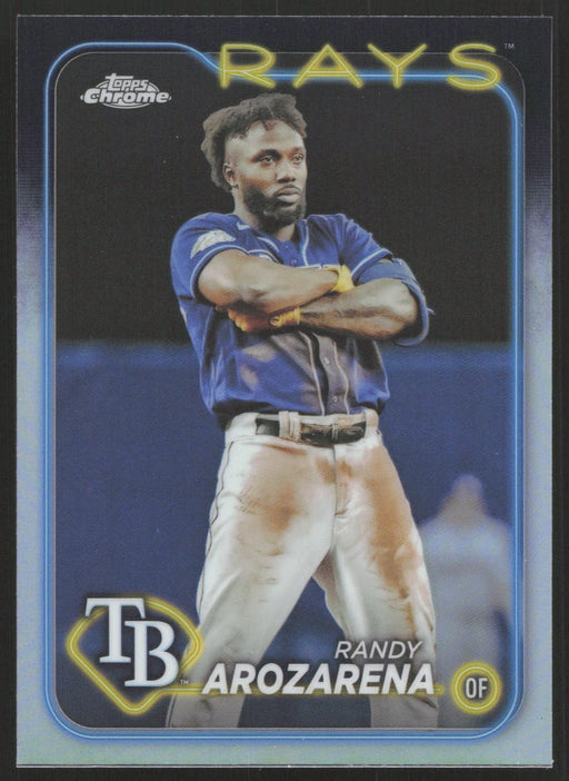 2024 Topps Chrome #153 Randy Arozarena Refractor