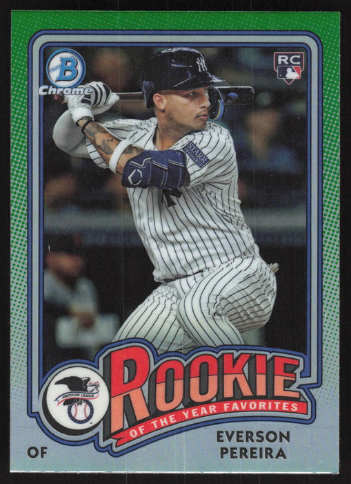 2024 Bowman #ROY-15 Everson Pereira Rookie of the Year Favorites