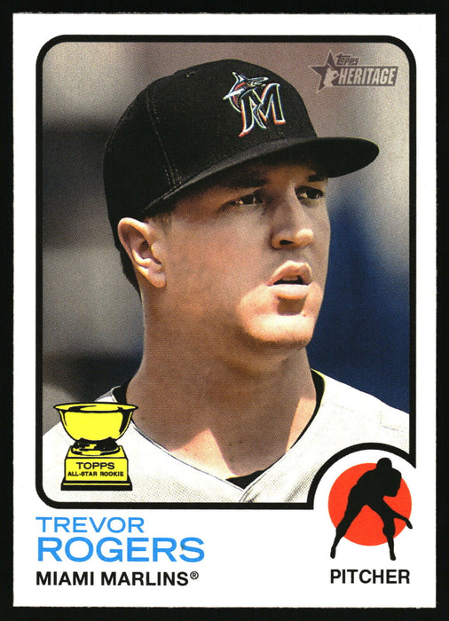 2022 Topps Heritage #283 Trevor Rogers