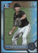 2022 Bowman Draft #BDC-87 Karson Milbrandt Chrome Sky Blue Refractor