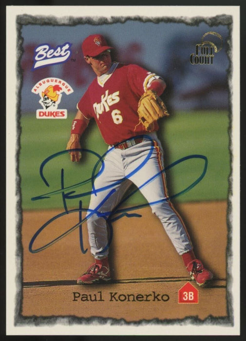 1997 Best Full Court Paul Konerko Albuquerque Dukes Auto