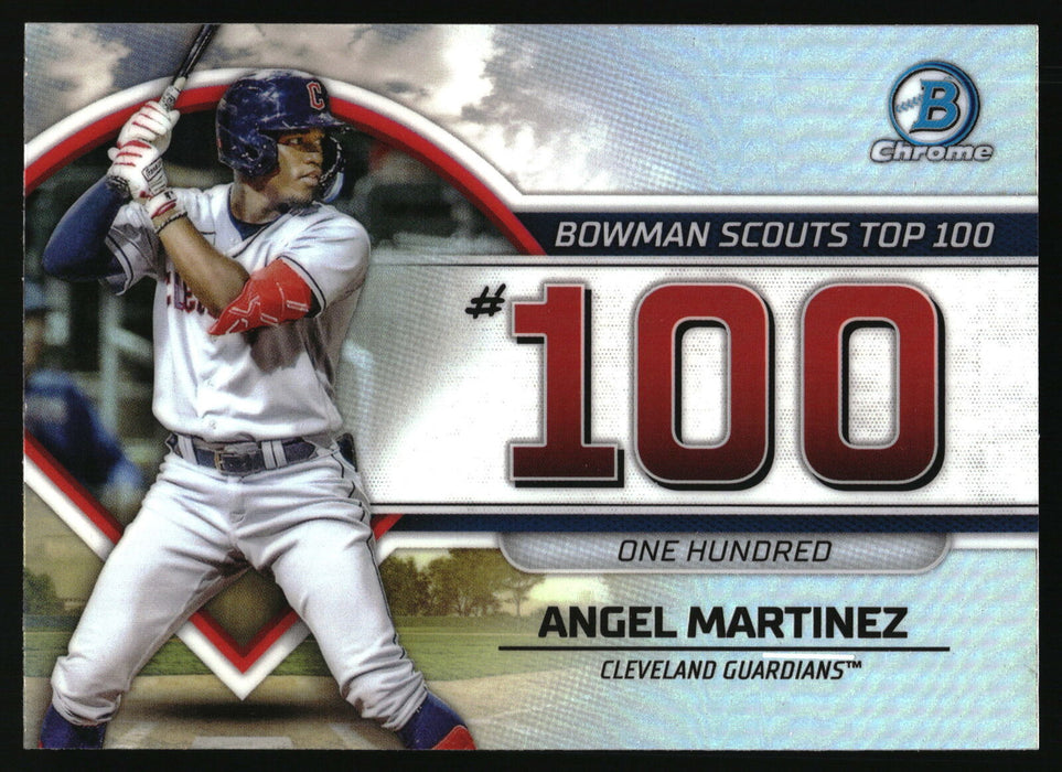 2023 Bowman #BTP-100 Angel Martinez Bowman Scouts Top 100