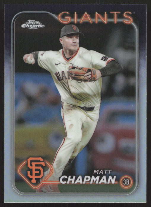 2024 Topps Chrome #81 Matt Chapman Refractor