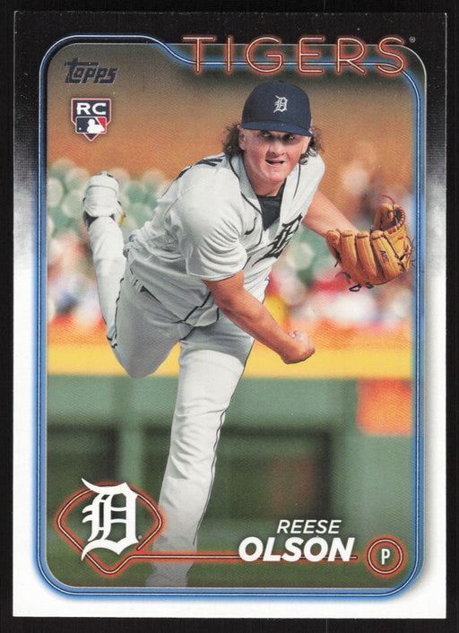 2024 Topps #308 Reese Olson - 5 Card Player Lot - Rookie Card