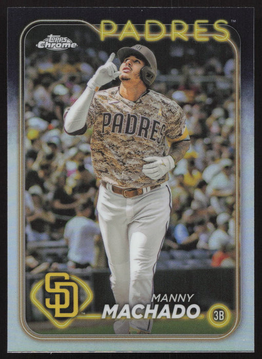 2024 Topps Chrome #12 Manny Machado Refractor