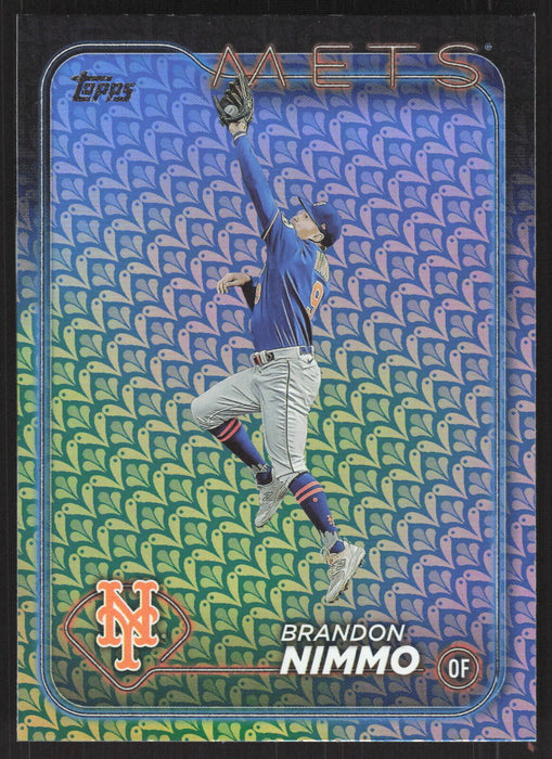 2024 Topps #59 Brandon Nimmo Holiday