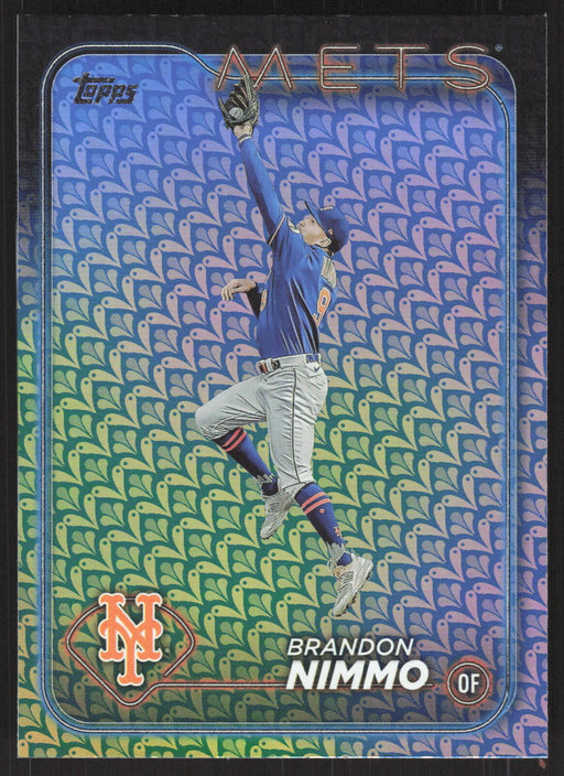 2024 Topps #59 Brandon Nimmo Holiday