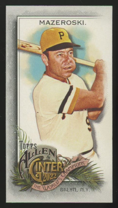 2022 Topps Allen & Ginter #192 Bill Mazeroski