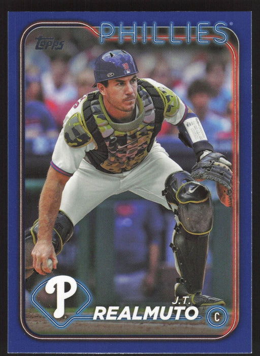 2024 Topps #194 J.T. Realmuto Royal Blue