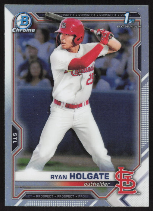 2021 Bowman Draft #BDC-148 Ryan Holgate Chrome Refractor