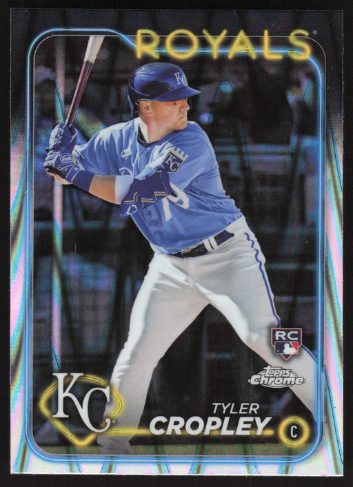 2024 Topps Chrome #148 Tyler Cropley Raywave Refractor