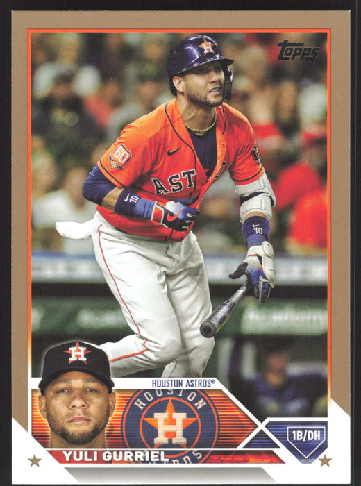 2023 Topps #469 Yuli Gurriel Gold #/2023