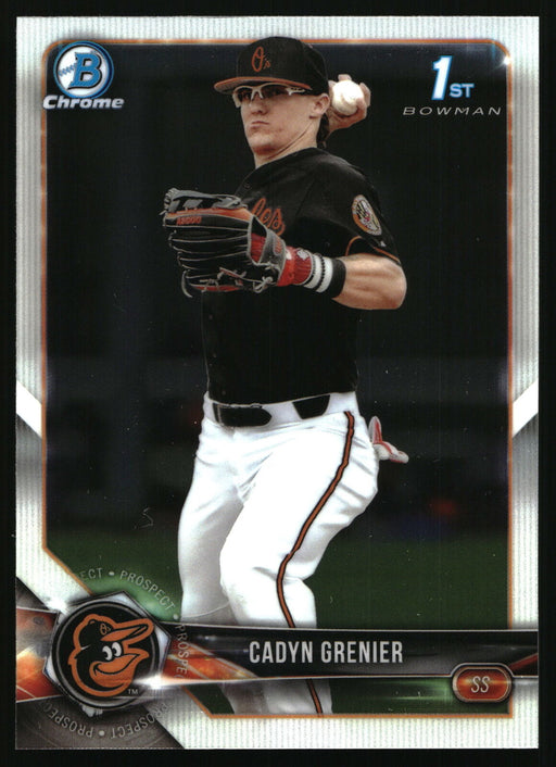 2018 Bowman Draft #BDC-134 Cadyn Grenier Chrome