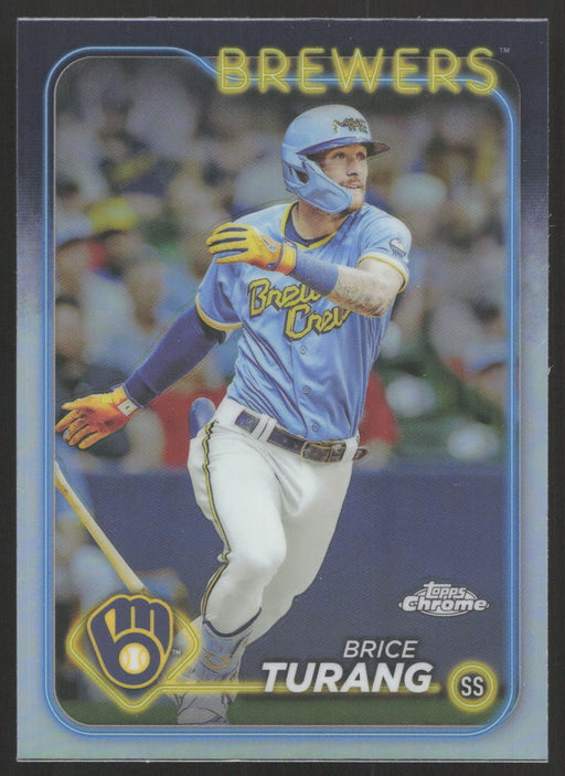 2024 Topps Chrome #272 Brice Turang Refractor