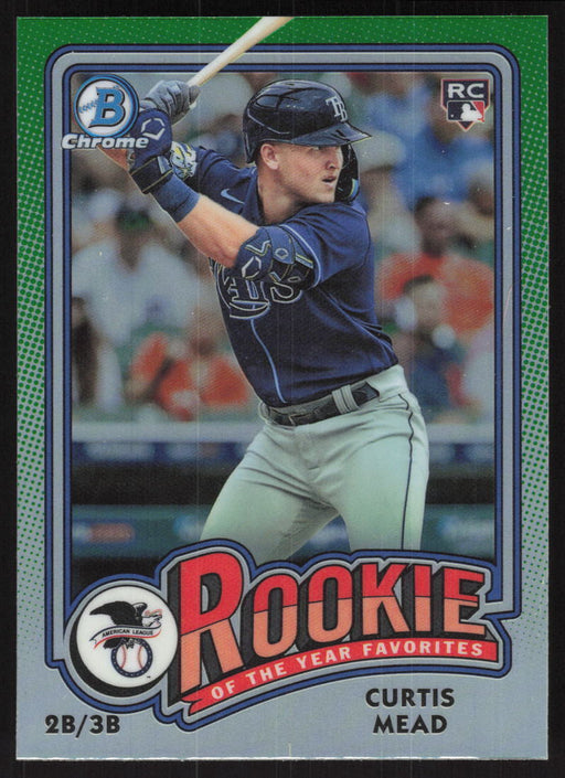 2024 Bowman #ROY-10 Curtis Mead Rookie of the Year Favorites