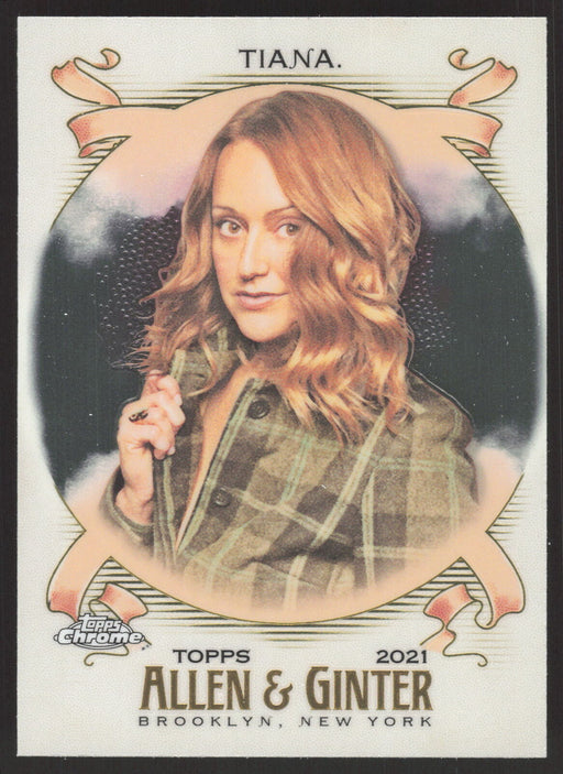 2021 Topps Allen & Ginter Chrome #229 Sarah Tiana