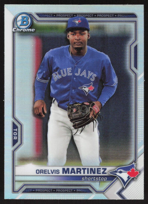 2021 Bowman Draft #BDC-38 Orelvis Martinez Chrome Refractor