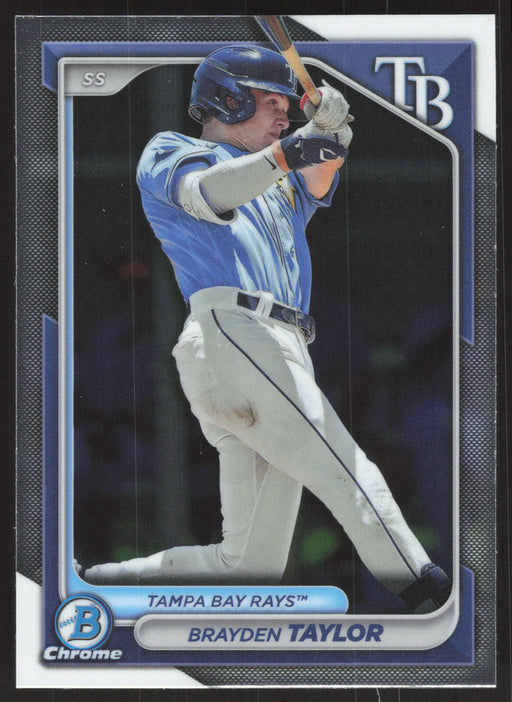 2024 Bowman #BCP-99 Brayden Taylor Chrome Prospects