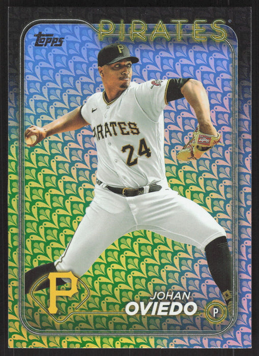 2024 Topps #65 Johan Oviedo Holiday