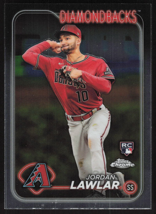 2024 Topps Chrome #229 Jordan Lawlar